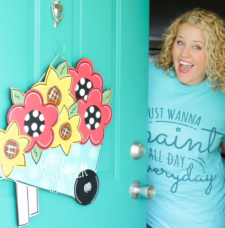 What is a Door Hanger? Learn to Paint with Southern A-Doornments