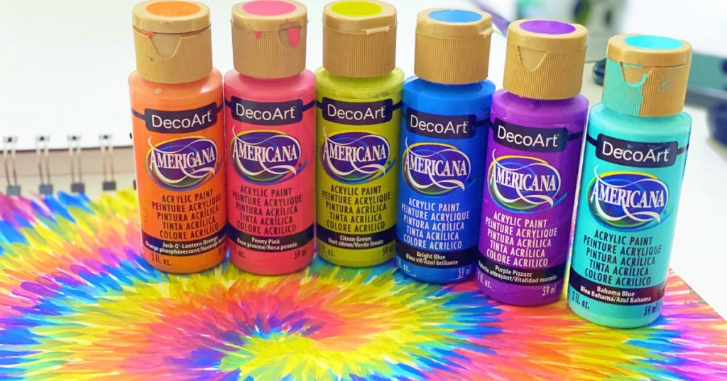 Paints Used to Paint Tie Dye