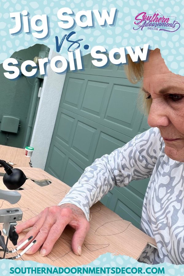 pinterest image for scroll saw or jigsaw