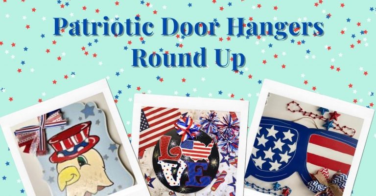 Patriotic Door Hanger round up