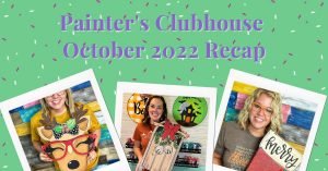 Painter's Clubhouse projects from October